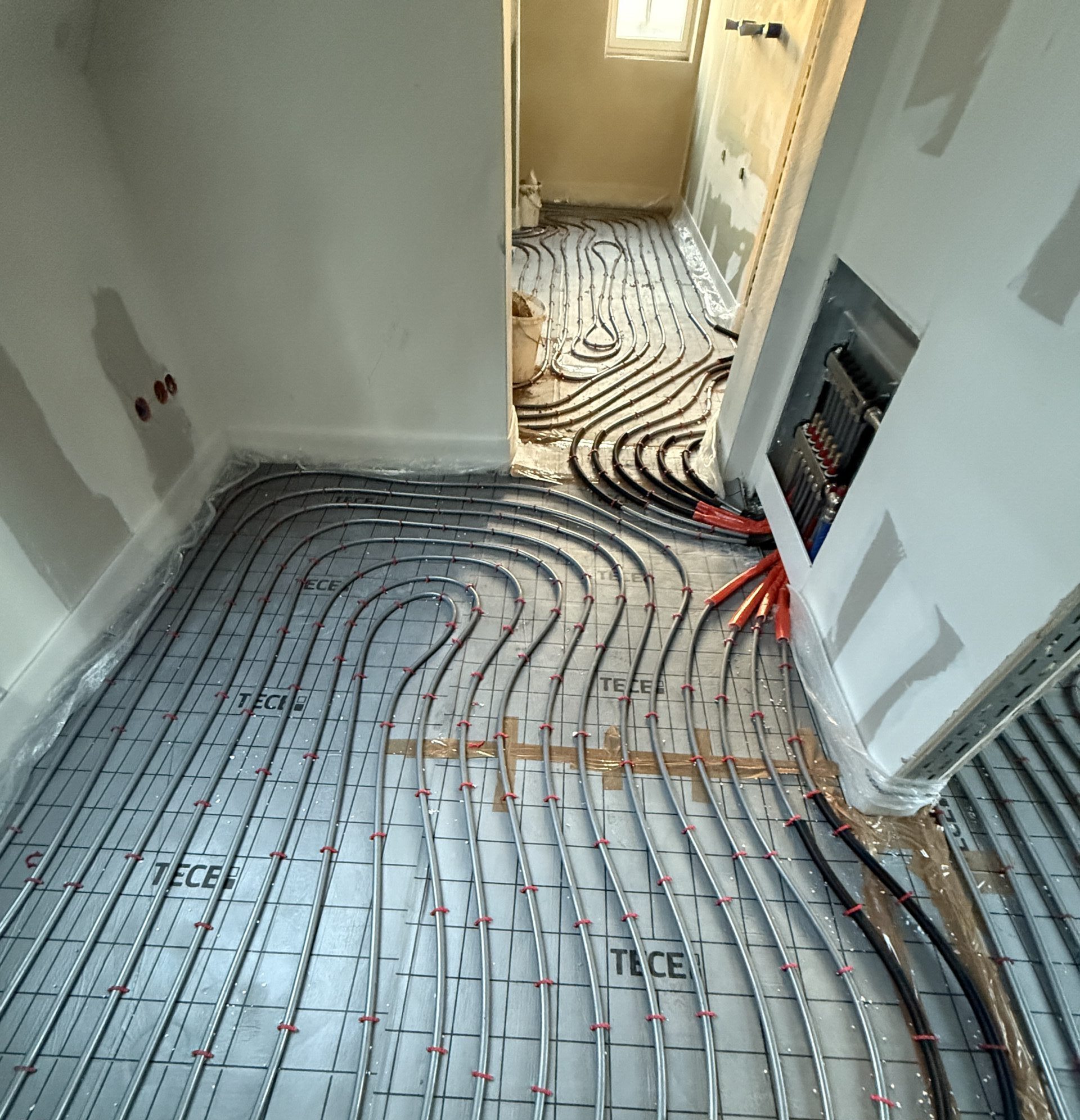 Leistungen in Übersicht Fußbodenheizung verlegung von stern-instsallateur in wien